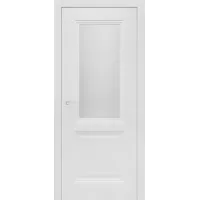 Полотно Шелли (эмаль Белая 2000*900) со стеклом