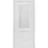 Межкомнатная дверь Шелли (эмаль Белая) со стеклом
