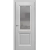 Полотно Шелли (эмаль Грей лайт 2000*800) со стеклом