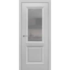 Полотно Шелли (эмаль Грей лайт 2000*800) со стеклом