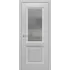 Межкомнатная дверь Шелли (эмаль Грей лайт) со стеклом