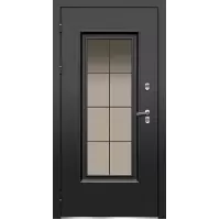 Входная дверь Англия 9005 Термо (Белый матовый)