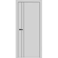 Межкомнатная дверь FOX-4 Al (Светло-серый ПП)