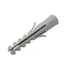 Дюбель распорный с усами Серый