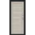 Входная дверь Техно Kale (Букле черное/Cappuccino Veralinga)