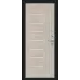 Входная дверь Проф (Букле черное/Cappuccino Veralinga)
