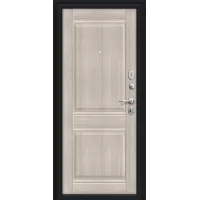 Входная дверь Некст Kale (Букле черное/Cappuccino Veralinga)