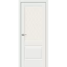 Прима-3 White Matt White Сrystal