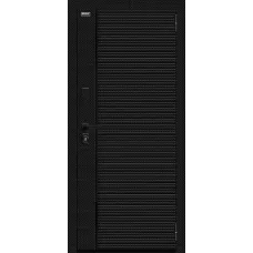 Входная дверь Лайнер-3 (Black Carbon/Off-white)