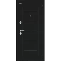 Входная дверь Борн (Букле черное/Snow Melinga)