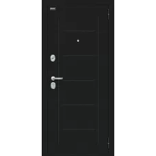 Входная дверь Борн (Букле черное/Snow Melinga)