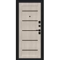 Входная дверь Борн/SBlack (Букле черное/Cappuccino Melinga)