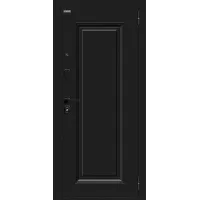 Входная дверь Флэш МФ/SBlack (Букле черное/White Silk)