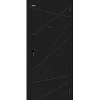 Входная дверь Граффити-5/SBlack (Букле черное/Slate Art)