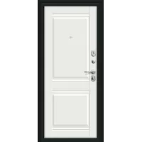 Входная дверь Некст Kale (Букле черное/Off-white)