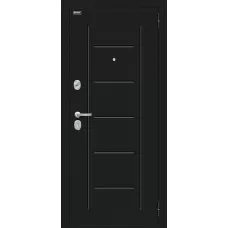 Входная дверь Некст Kale (Букле черное/Cappuccino Veralinga)