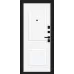 Входная дверь Некст МФ/SBlack (Букле черное/White Silk)