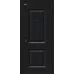 Входная дверь Некст МФ/SBlack (Букле черное/White Silk)