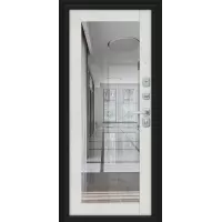 Входная дверь Флэт/BChrome (Almon/Bianco Melinga)