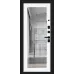 Входная дверь Флэт/SBlack (Black Shell/White Silk)