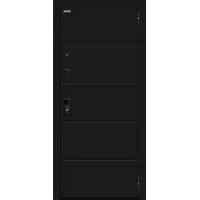 Входная дверь Флэт/SBlack (Black Shell/White Silk)