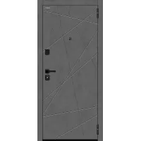 Входная дверь Граффити-5/SBlack (Slate Art/Look Art)