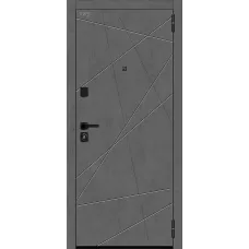 Входная дверь Граффити-5/SBlack (Slate Art/Look Art)