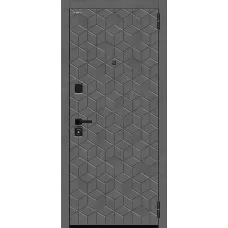 Входная дверь Кьюб (RBE) Slate Art/Snow Art)