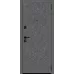 Входная дверь Кьюб/SBlack (Slate Art/Snow Art)