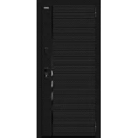 Входная дверь Лайнер/SBlack (Black Carbon/White Silk)