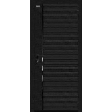 Входная дверь Лайнер/SBlack (Black Carbon/White Silk)