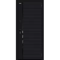 Входная дверь Лайнер/SBlack (Black Shell/White Silk)
