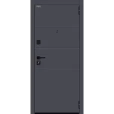 Входная дверь Прайм/SBlack (Graphite Shell/Nordic Oak)