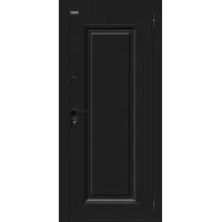 Входная дверь Thermo Флэш МФ/SBlack (Букле черное/White Silk)