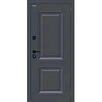 Входная дверь Thermo Некст МФ/SBlack (Старк антрацит/White Silk)