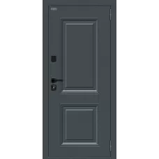 Входная дверь Thermo Некст МФ/SBlack (Старк антрацит/White Silk)