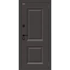 Входная дверь Thermo Некст МФ/SBlack (Старк шоколад/White Silk)