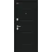 Входная дверь Граффити-1 (Инсайд Букле черное/Snow Art)