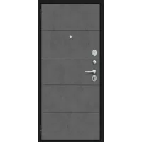 Входная дверь Граффити-1 (Инсайд Букле черное/Slate Art)