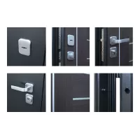 Входная дверь Соло (Белая лиственница)