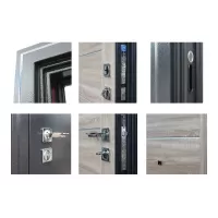 Входная дверь Техно XN 99 (Дуб сонома светлый)