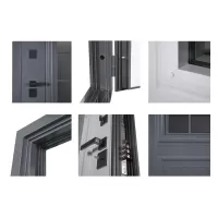 Входная дверь Арктика с окном (терморазрыв 3к)