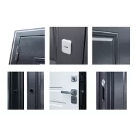 Входная дверь Диксон (Белый матовый, терморазрыв 3к)