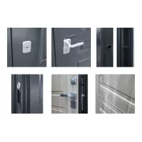 Входная дверь Диксон (Дуб сонома светлый, терморазрыв 3к)