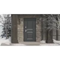 Входная дверь Диксон (Белый матовый, терморазрыв 3к)