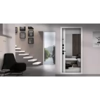 Входная дверь Ливерпуль с зеркалом