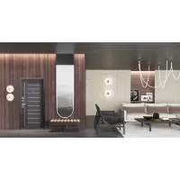 Входная дверь Дуэт (Орех рифленый)