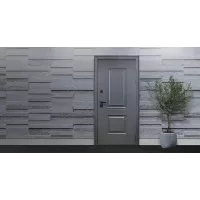 Входная дверь Арктика с зеркалом (терморазрыв 3к)