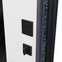 Входная дверь Арктика с зеркалом (терморазрыв 3к)