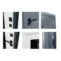 Входная дверь Арктика с зеркалом (терморазрыв 3к)